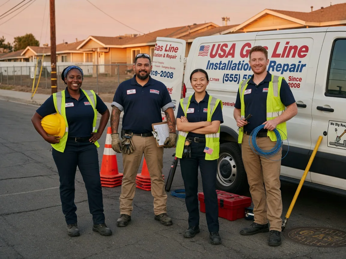 Gas Line Installation company in Catlett, VA